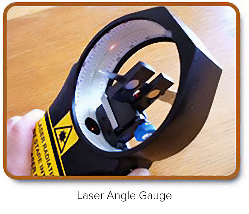 handheld laser angle gauge